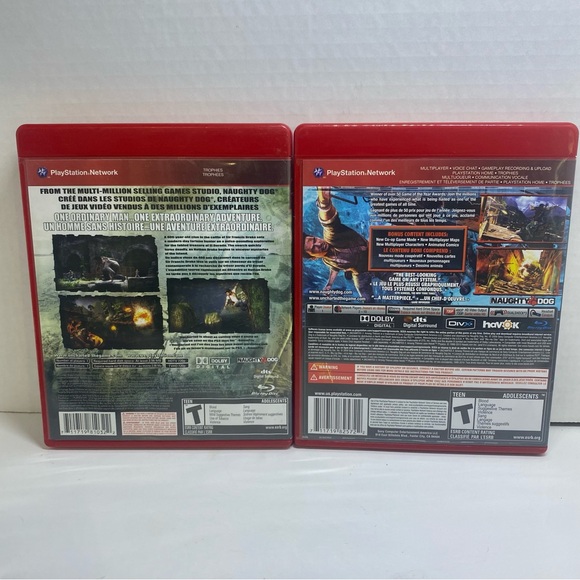 Uncharted 1 & 2 PS3 Dual Game Pack Bundle With Case - Picture 7 of 7
